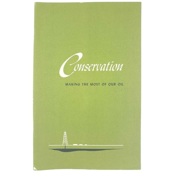 Vintage Standard Oil Conservation Pamphlet Booklet - Picture 1 of 12
